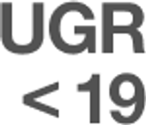 UGR <19